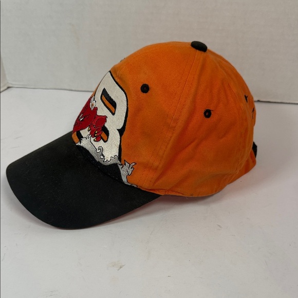 Vintage Dale Junior, NASCAR Looney Tunes hat Orange and Black Cap - Picture 2 of 8